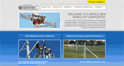 Desktop Screenshot of geotekinc.com