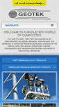 Mobile Screenshot of geotekinc.com